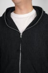 NVRFRGT(ネバーフォーゲット) SEMI SHEER FULL ZIP UP HOODIE セミシアーフルジップアップフーディー NF261J06