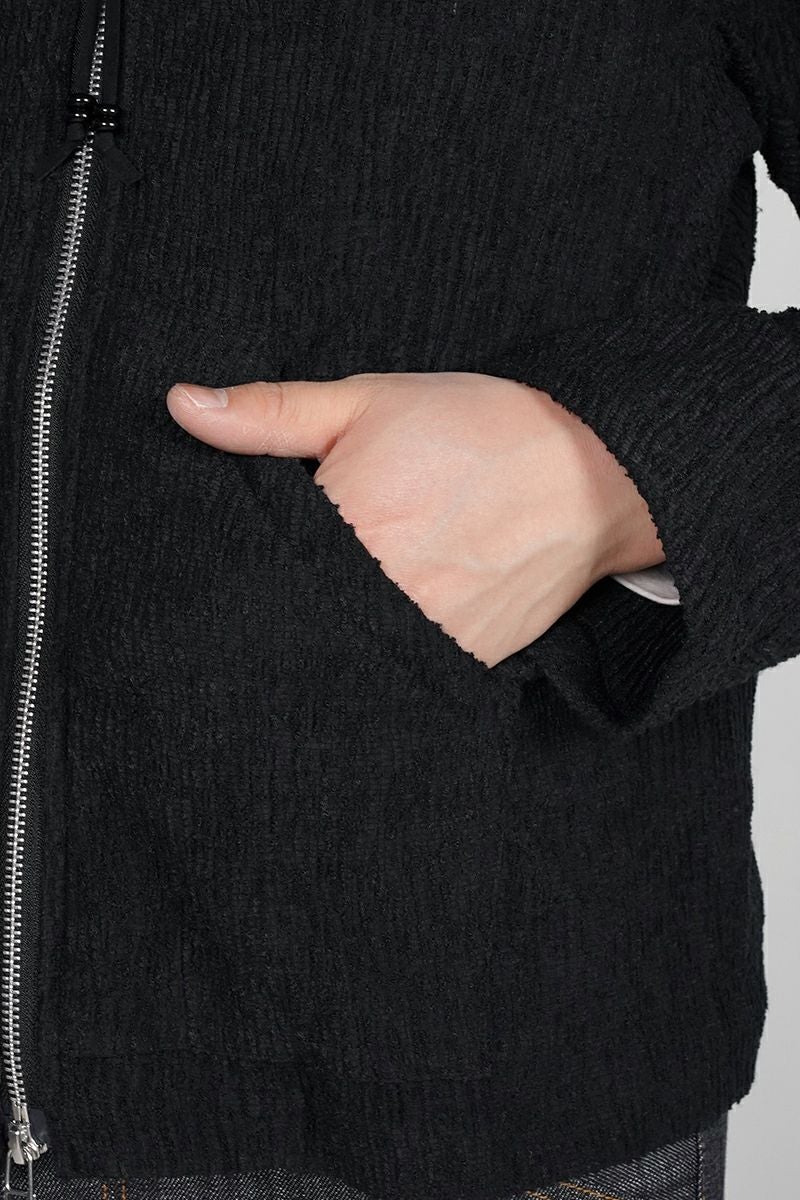 NVRFRGT(ネバーフォーゲット) SEMI SHEER FULL ZIP UP HOODIE セミシアーフルジップアップフーディー NF261J06