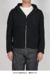 NVRFRGT(ネバーフォーゲット) SEMI SHEER FULL ZIP UP HOODIE セミシアーフルジップアップフーディー NF261J06