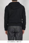NVRFRGT(ネバーフォーゲット) SEMI SHEER FULL ZIP UP HOODIE セミシアーフルジップアップフーディー NF261J06