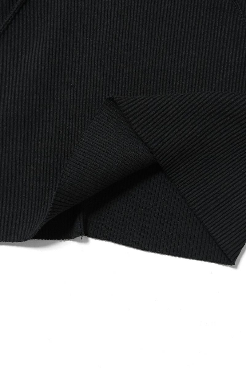 NVRFRGT(ネバーフォーゲット) PANELLED RIBBED LONG SLEEVE T-SHIRT パネルドチベットロングスリーブTシャツ NF261T02