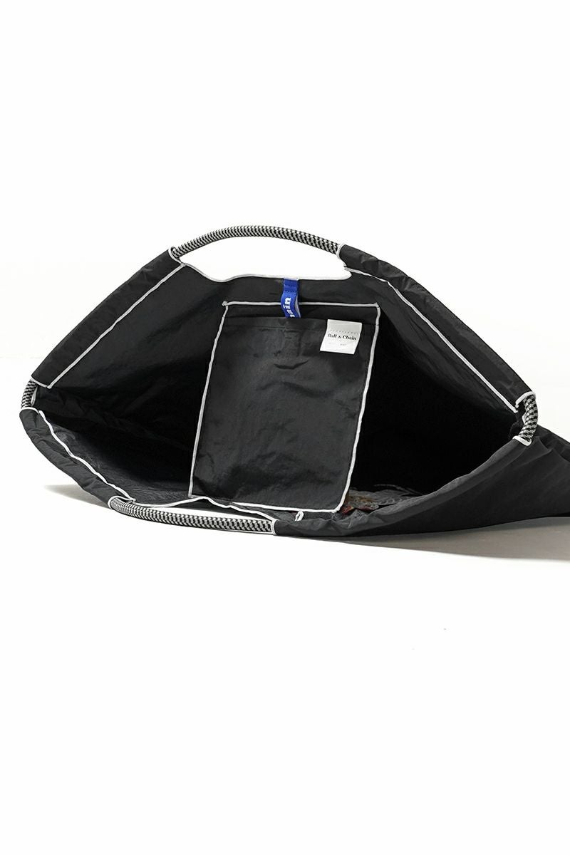 Ball & Chain(ボールアンドチェーン) MIRROR BALLE BEAR (L) ミラーボールベアー(L) ショッピングバック トートバッグ 301165