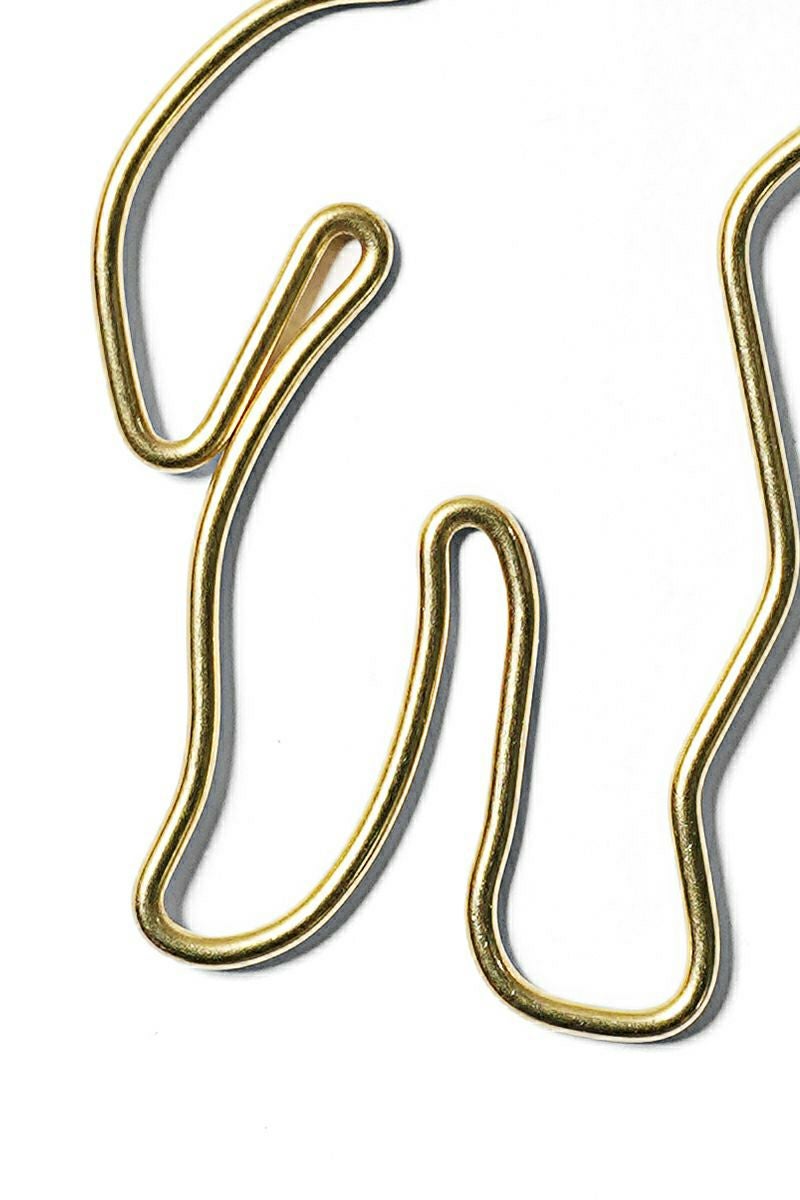 kengo(ケンゴ) brass pincharm "hito" ブラスピンチャーム ひと KBC-GO4