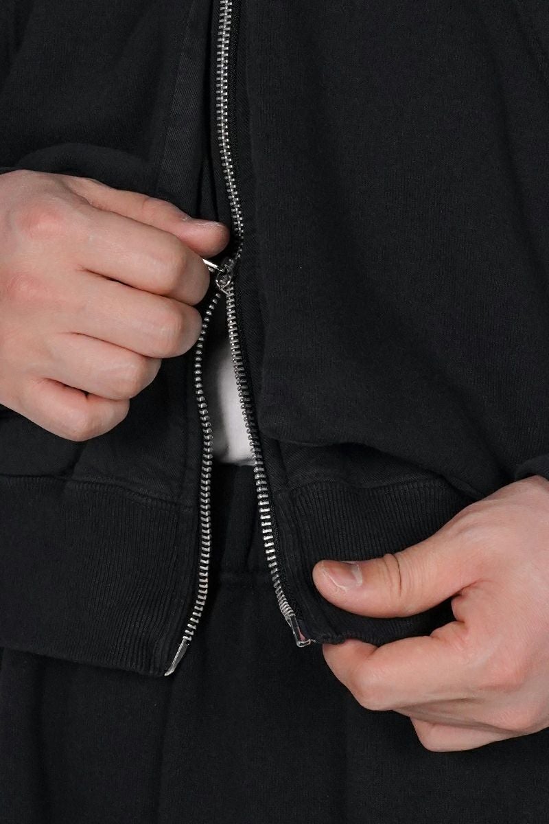 NTN(エヌティーエヌ) ZIP UP HOODIE GARMENT DYE ジップアップフーディー ガーメントダイ N006-044134D