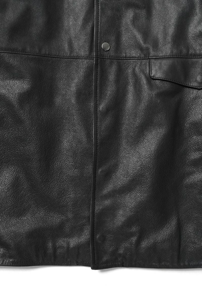 NTN(エヌティーエヌ) ASCENT LEATHER SHIRT アセントレザーシャツ N006-047130