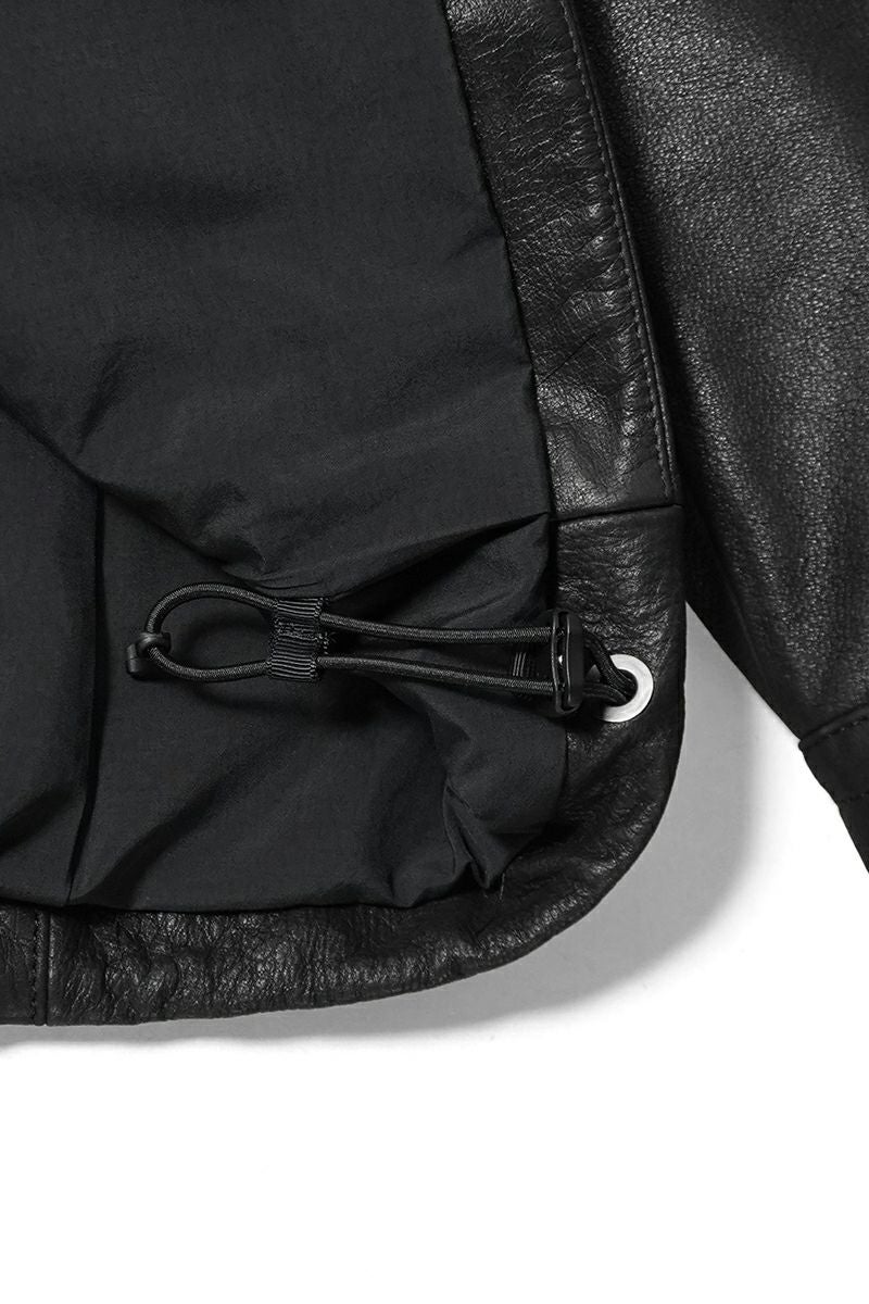 NTN(エヌティーエヌ) ASCENT LEATHER SHIRT アセントレザーシャツ N006-047130