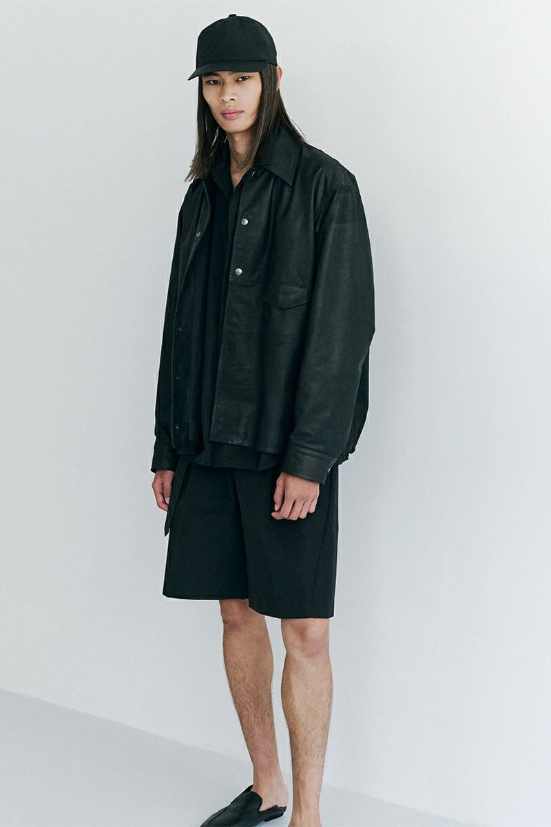 NTN(エヌティーエヌ) ASCENT LEATHER SHIRT アセントレザーシャツ N006-047130