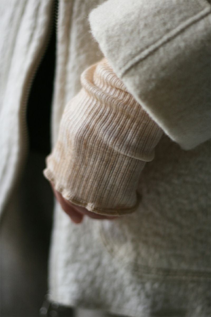 kengo(ケンゴ) tencel wool long arm warmers テンセルウールロングアームウォーマー KBC-GO2