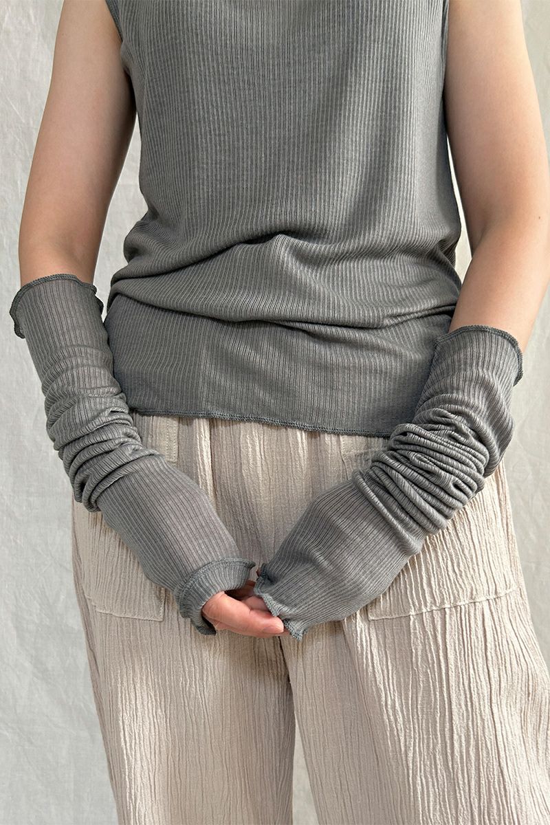 kengo(ケンゴ) tencel wool long arm warmers テンセルウールロングアームウォーマー KBC-GO2