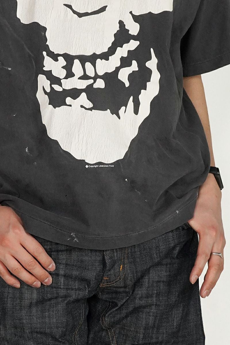 SAINT Mxxxxxx(セントマイケル) SM-MK8-0000-C49 / BAPE_SS T-SHIRT ALWAYS LOVE / BLACK ベイシングエイプTシャツ