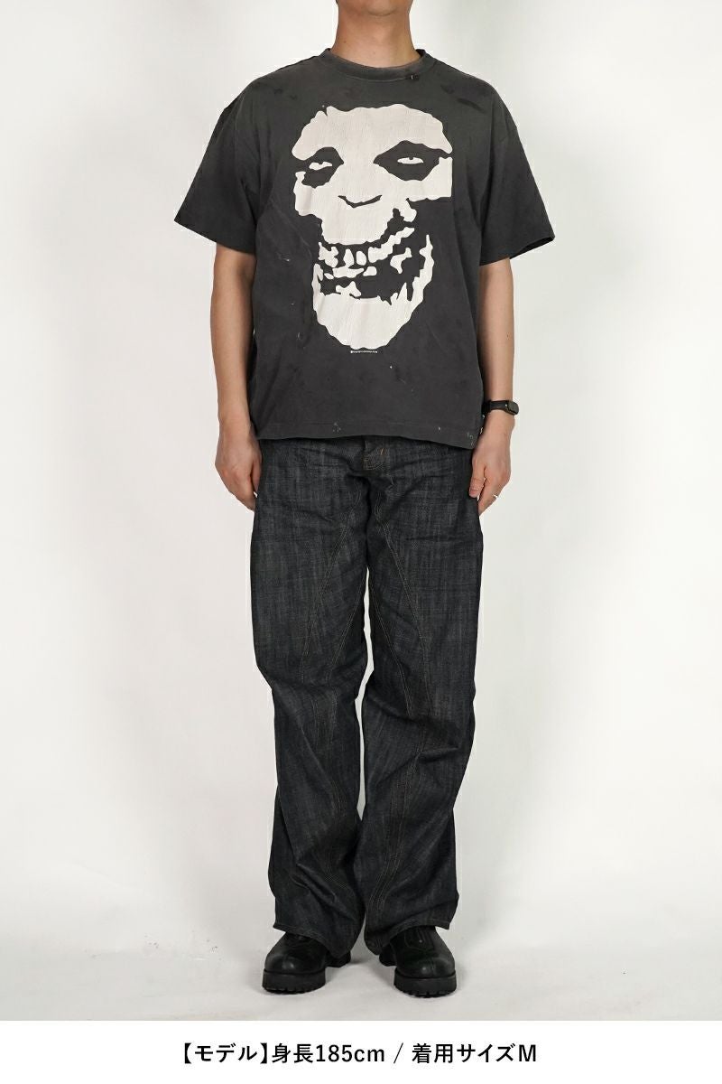 SAINT Mxxxxxx(セントマイケル) SM-MK8-0000-C49 / BAPE_SS T-SHIRT ALWAYS LOVE / BLACK ベイシングエイプTシャツ