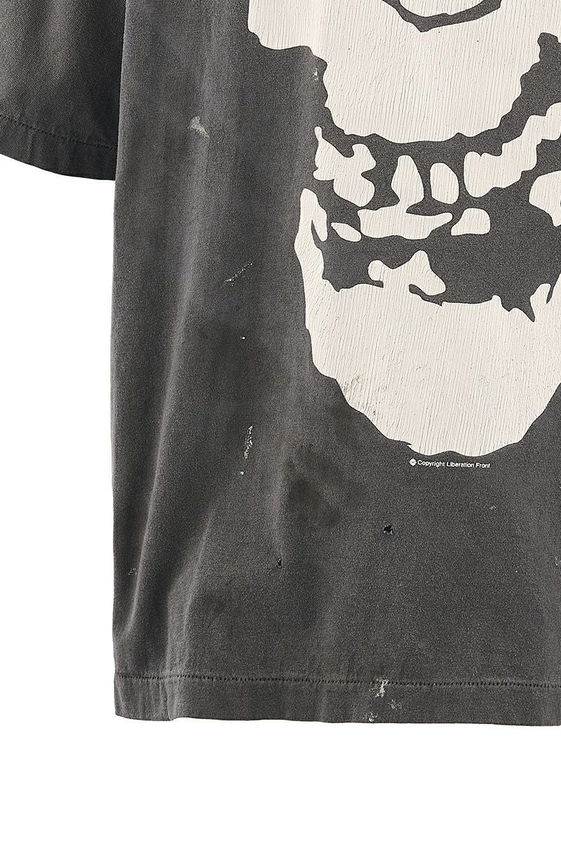 SAINT Mxxxxxx(セントマイケル) SM-MK8-0000-C49 / BAPE_SS T-SHIRT ALWAYS LOVE / BLACK ベイシングエイプTシャツ