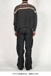 SAINT Mxxxxxx(セントマイケル) SM-MK8-0000-C52 / BAPE_ZIP CARDIGAN / CHARCOAL ベイシングエイプジップカーディガン