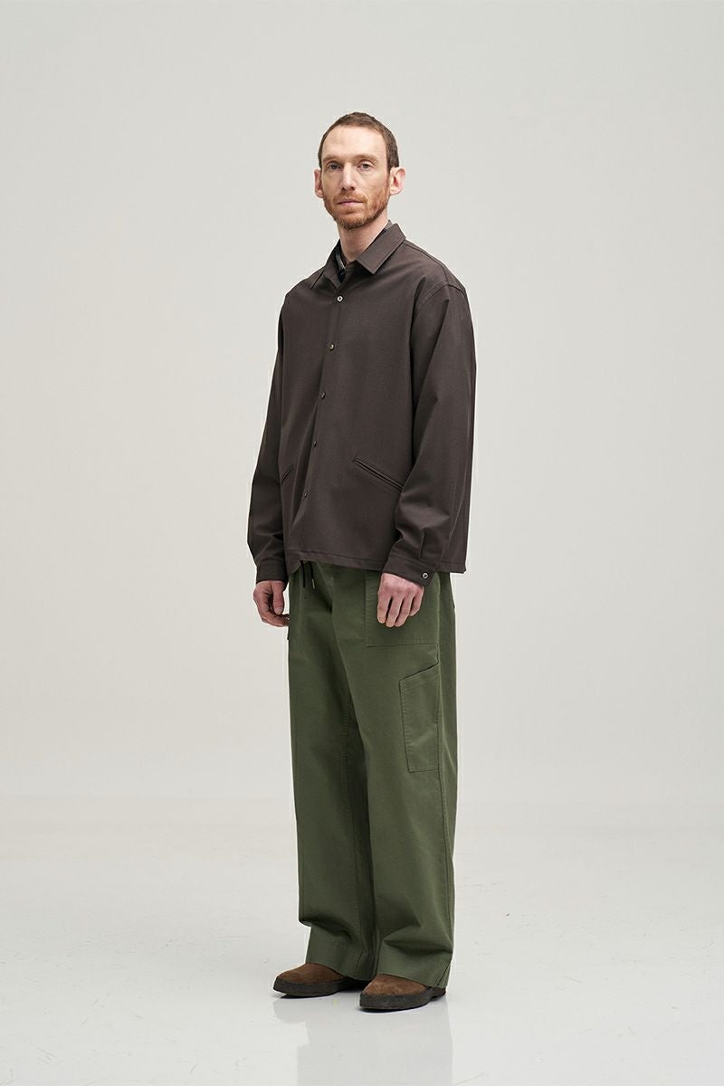 ANOTHER OFFICE(アナザーオフィス) Tropical-Wool Coach Jacket トロピカルウールコーチジャケット AOFSSH003