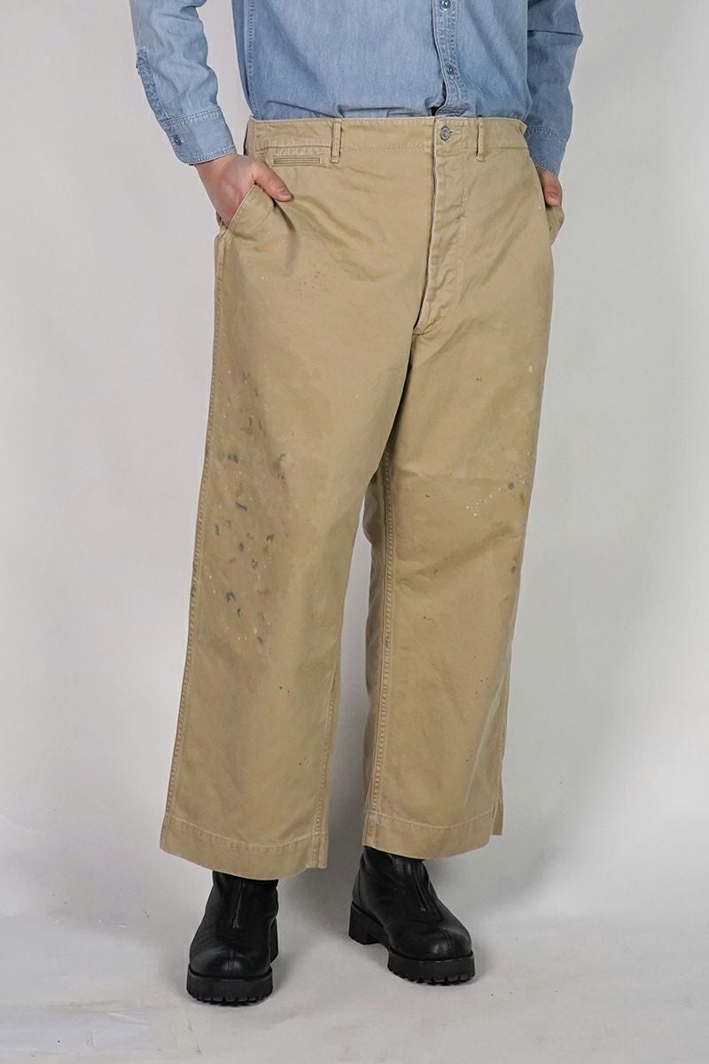 BOWWOW(バウワウ) 41 KHAKI TROUSERS AGED 41カーキトラウザースエイジド BW261-4KT