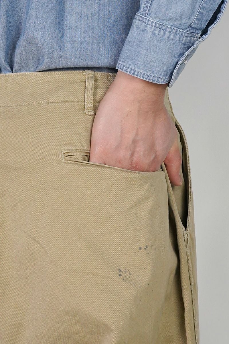 BOWWOW(バウワウ) 41 KHAKI TROUSERS AGED 41カーキトラウザースエイジド BW261-4KT