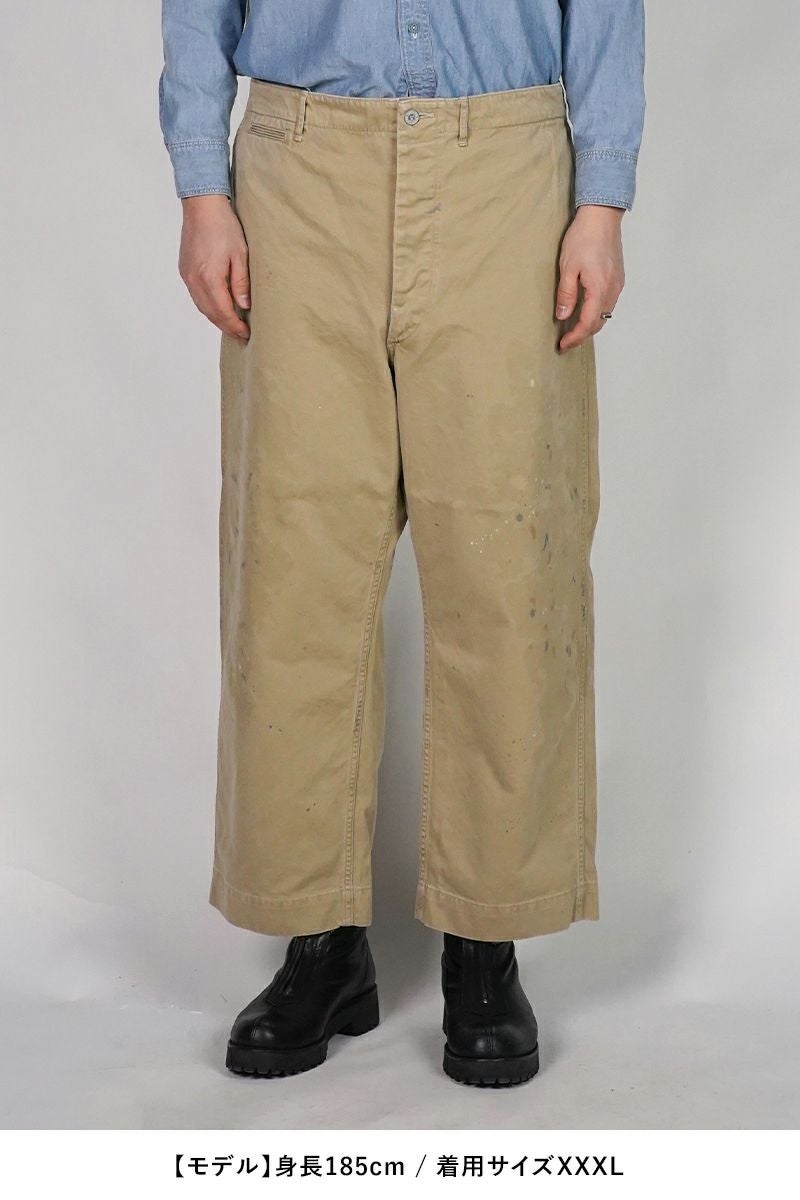 BOWWOW(バウワウ) 41 KHAKI TROUSERS AGED 41カーキトラウザースエイジド BW261-4KT