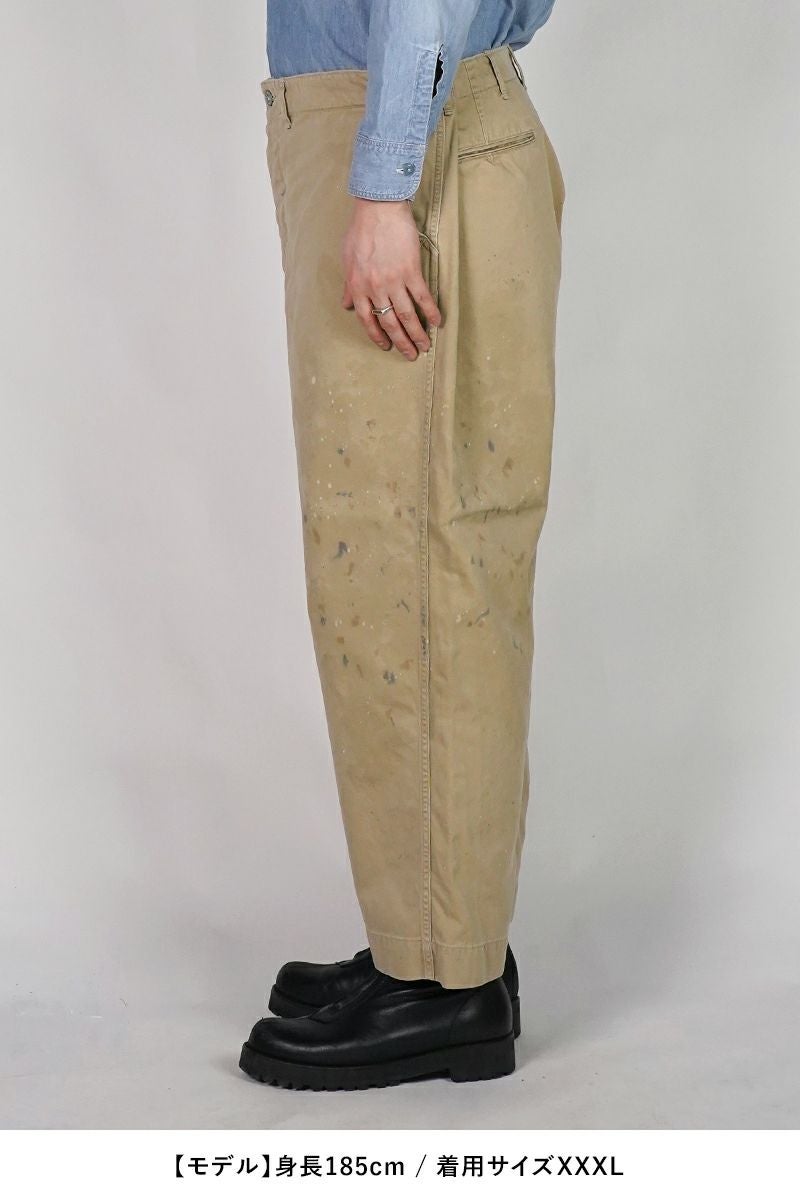 BOWWOW(バウワウ) 41 KHAKI TROUSERS AGED 41カーキトラウザースエイジド BW261-4KT