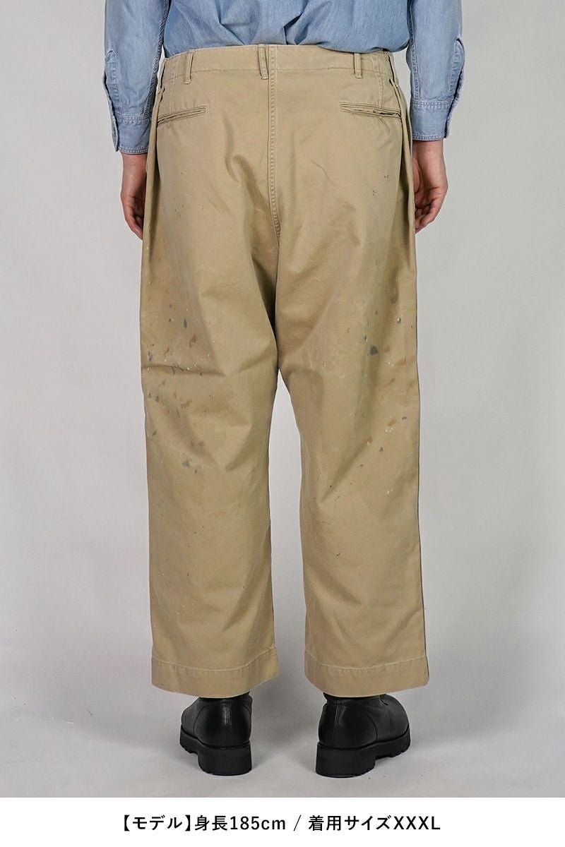 BOWWOW(バウワウ) 41 KHAKI TROUSERS AGED 41カーキトラウザースエイジド BW261-4KT