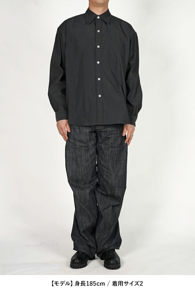 paratrait(パラトレイト) BARK SKIN LS SHIRT バークスキン長袖シャツ PTHN6228