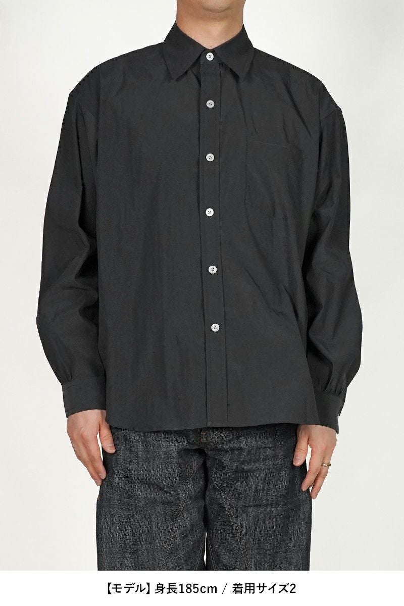 paratrait(パラトレイト) BARK SKIN LS SHIRT バークスキン長袖シャツ PTHN6228