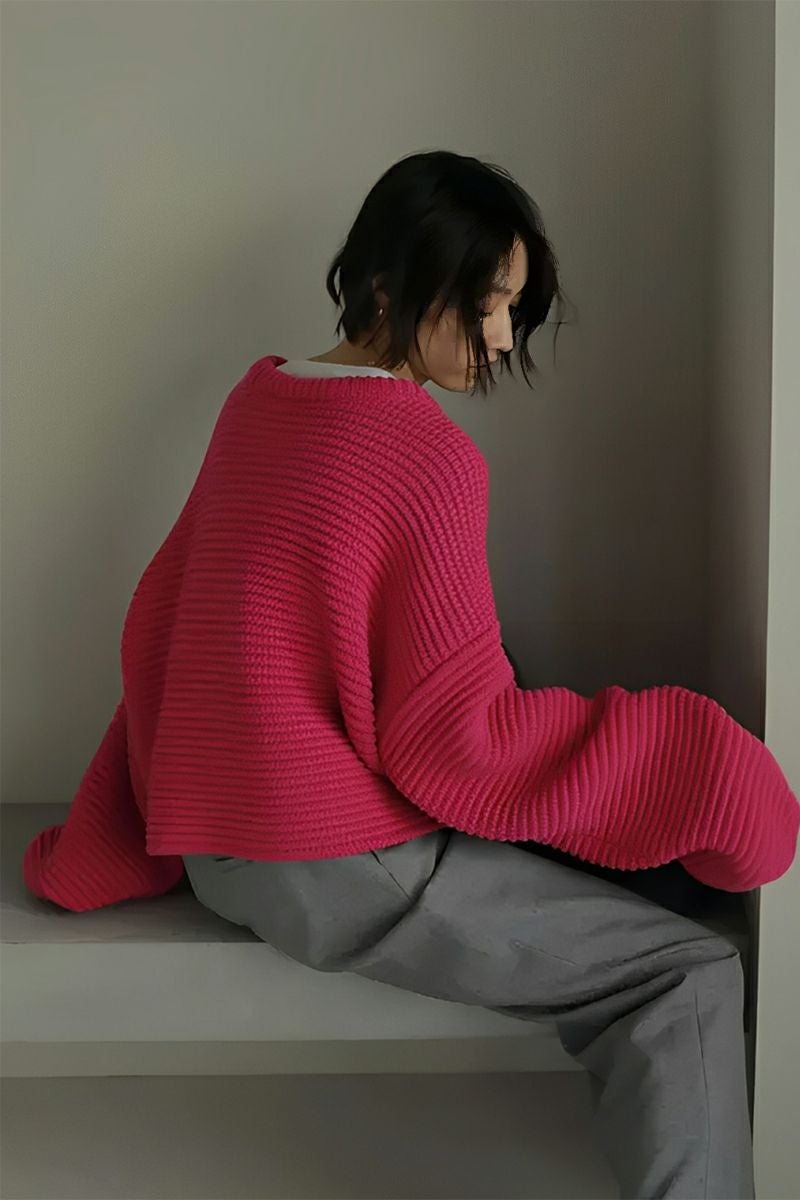 ETRE TOKYO(エトレトウキョウ) リングネックBOXニットプルオーバー 1222611042