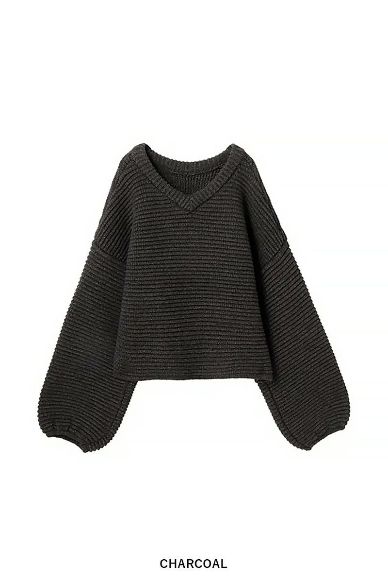 ETRE TOKYO(エトレトウキョウ) リングネックBOXニットプルオーバー 1222611042