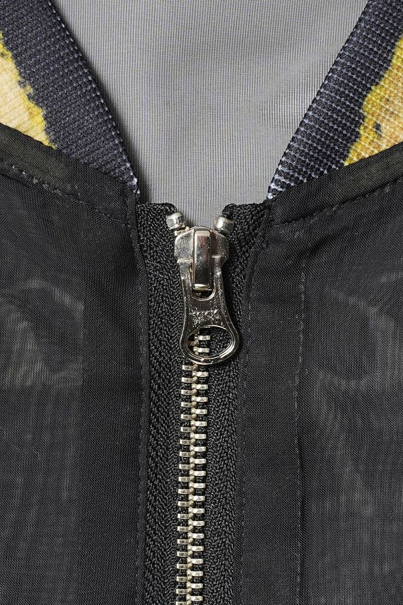 TOLQ(トルク) Skeleton Printed Souvenir Jacket スケルトンプリントスーベニアジャケット 26-1106