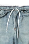 TOLQ(トルク) Trompe l'oeil Denim Sweat Pants トロンプルイユ デニムスウェットパンツ 26-1303