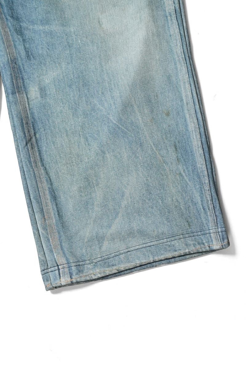 TOLQ(トルク) Trompe l'oeil Denim Sweat Pants トロンプルイユ デニムスウェットパンツ 26-1303