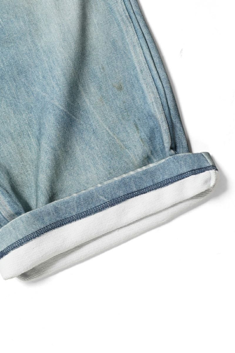 TOLQ(トルク) Trompe l'oeil Denim Sweat Pants トロンプルイユ デニムスウェットパンツ 26-1303