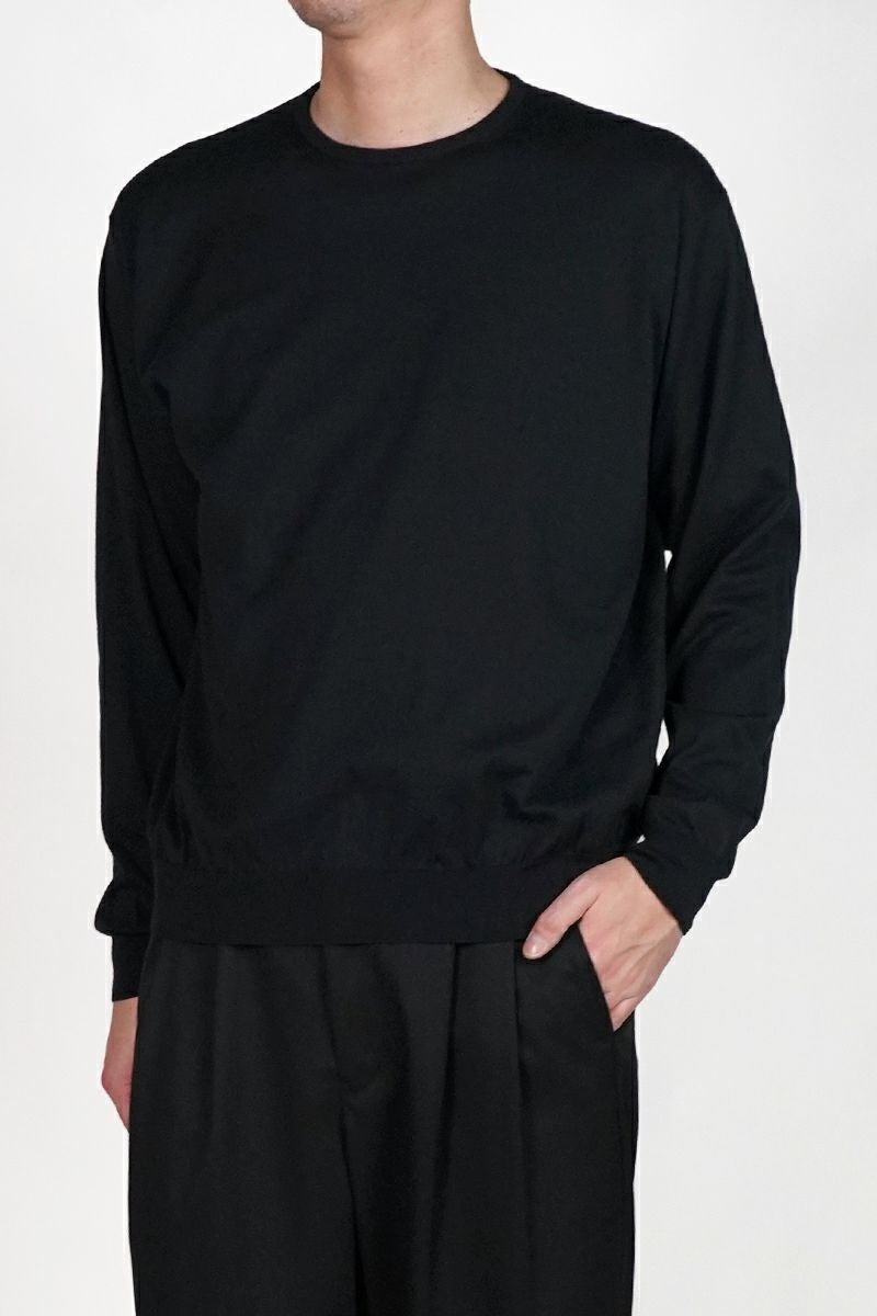 CIOTA(シオタ) Crewneck Long Sleeve Knit T-Shirts クルーネックロングスリーブニットＴシャツ KNLM-106