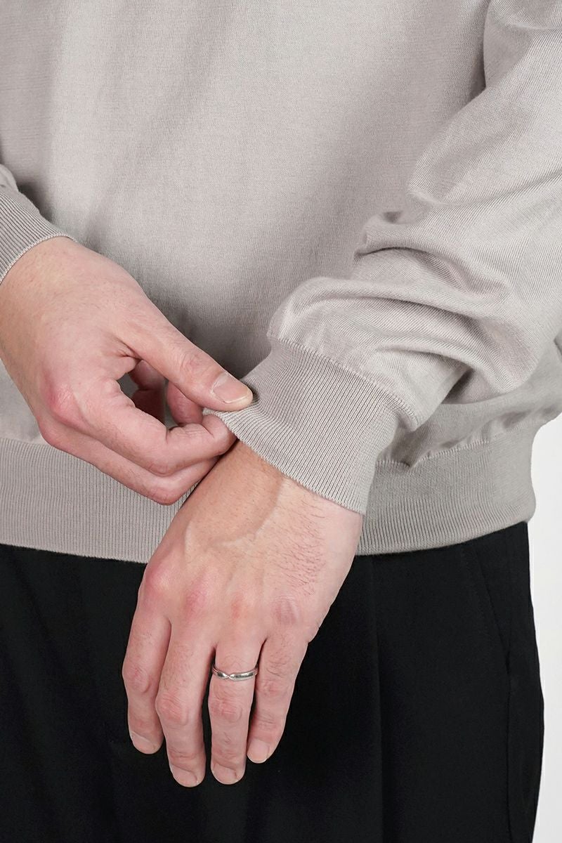 CIOTA(シオタ) Crewneck Long Sleeve Knit T-Shirts クルーネックロングスリーブニットＴシャツ KNLM-106