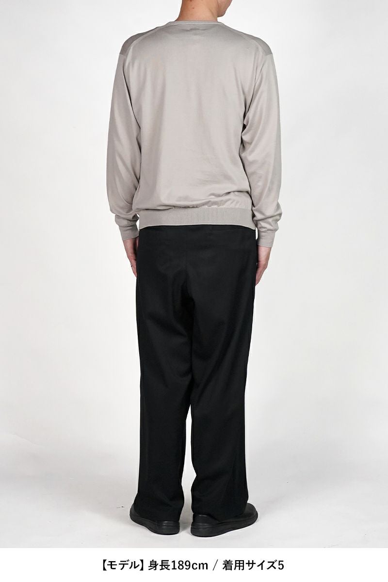 CIOTA(シオタ) Crewneck Long Sleeve Knit T-Shirts クルーネックロングスリーブニットＴシャツ KNLM-106