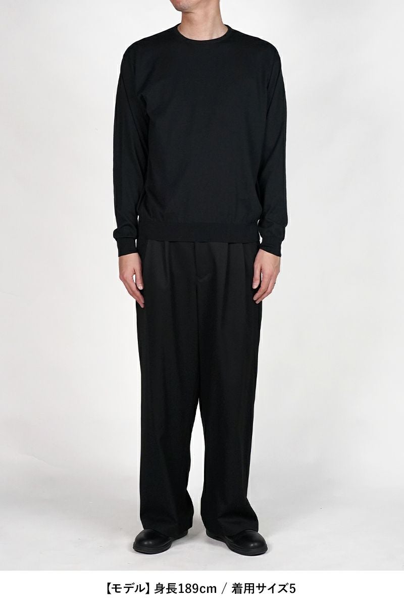 CIOTA(シオタ) Crewneck Long Sleeve Knit T-Shirts クルーネックロングスリーブニットＴシャツ KNLM-106