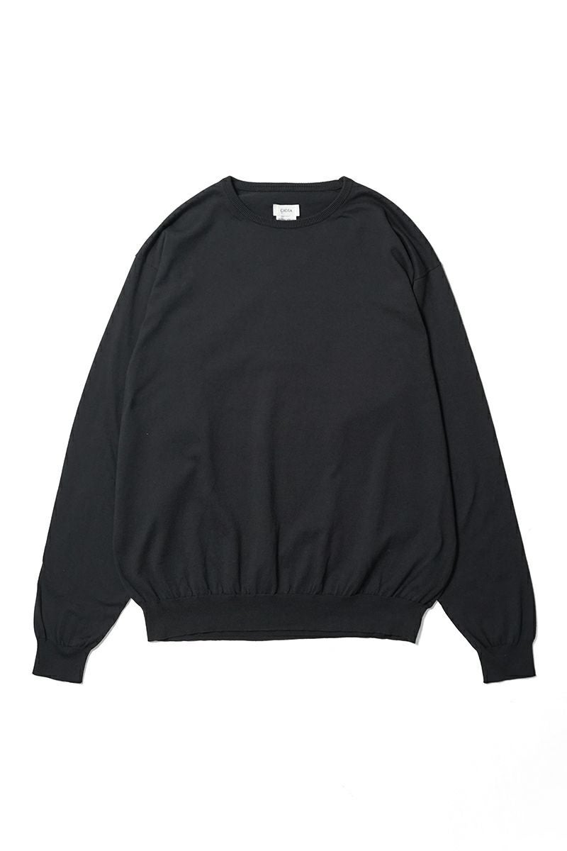CIOTA(シオタ) Crewneck Long Sleeve Knit T-Shirts クルーネックロングスリーブニットＴシャツ KNLM-106