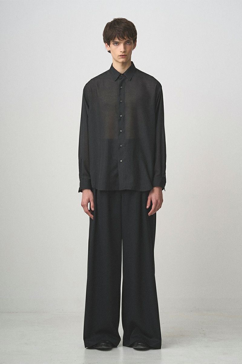 JUHA(ユハ) SHEER LIGHT SHIRT シアーライトシャツ 10230703-4