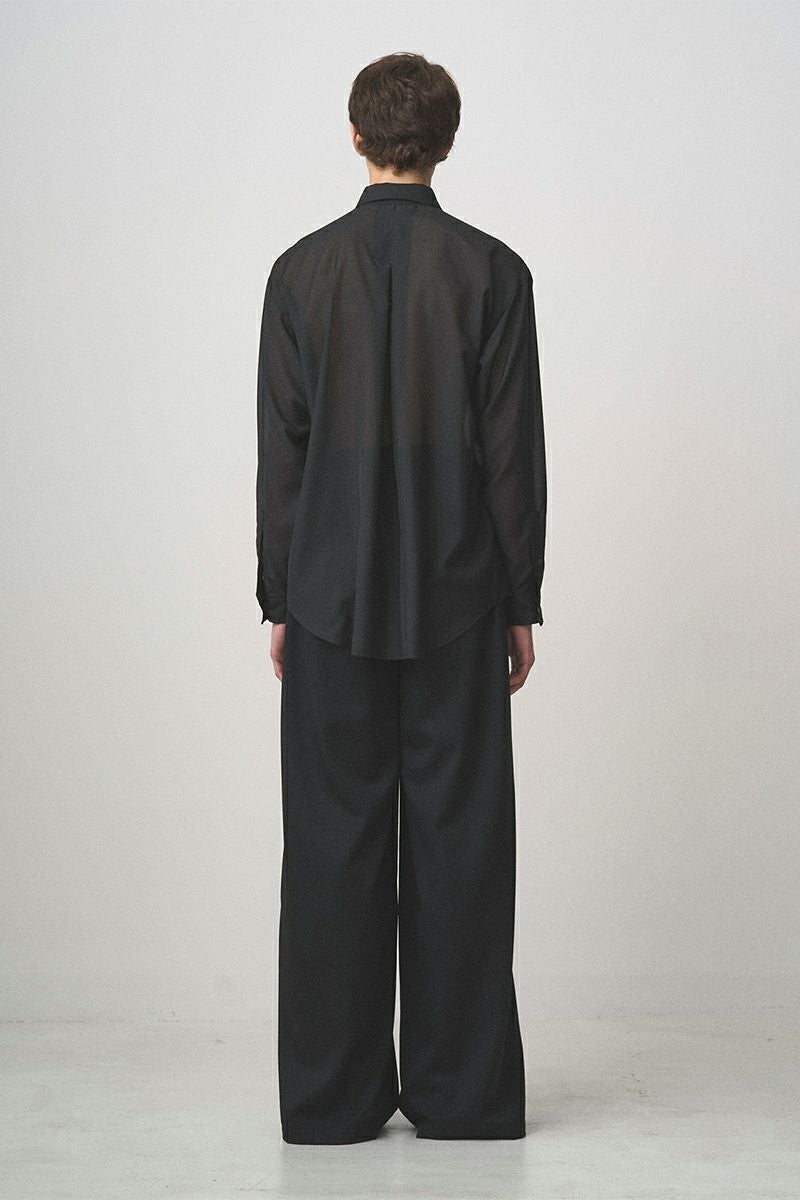JUHA(ユハ) SHEER LIGHT SHIRT シアーライトシャツ 10230703-4