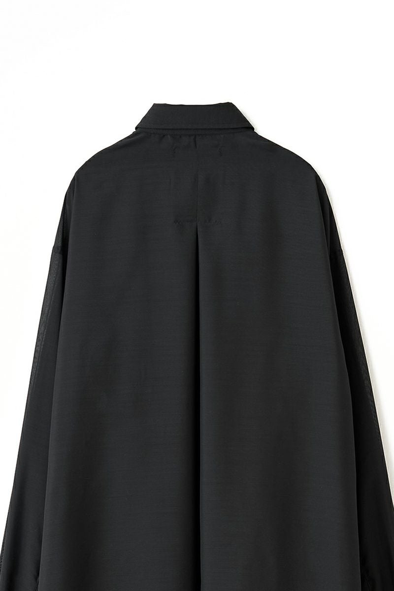 JUHA(ユハ) SHEER LIGHT SHIRT シアーライトシャツ 10230703-4