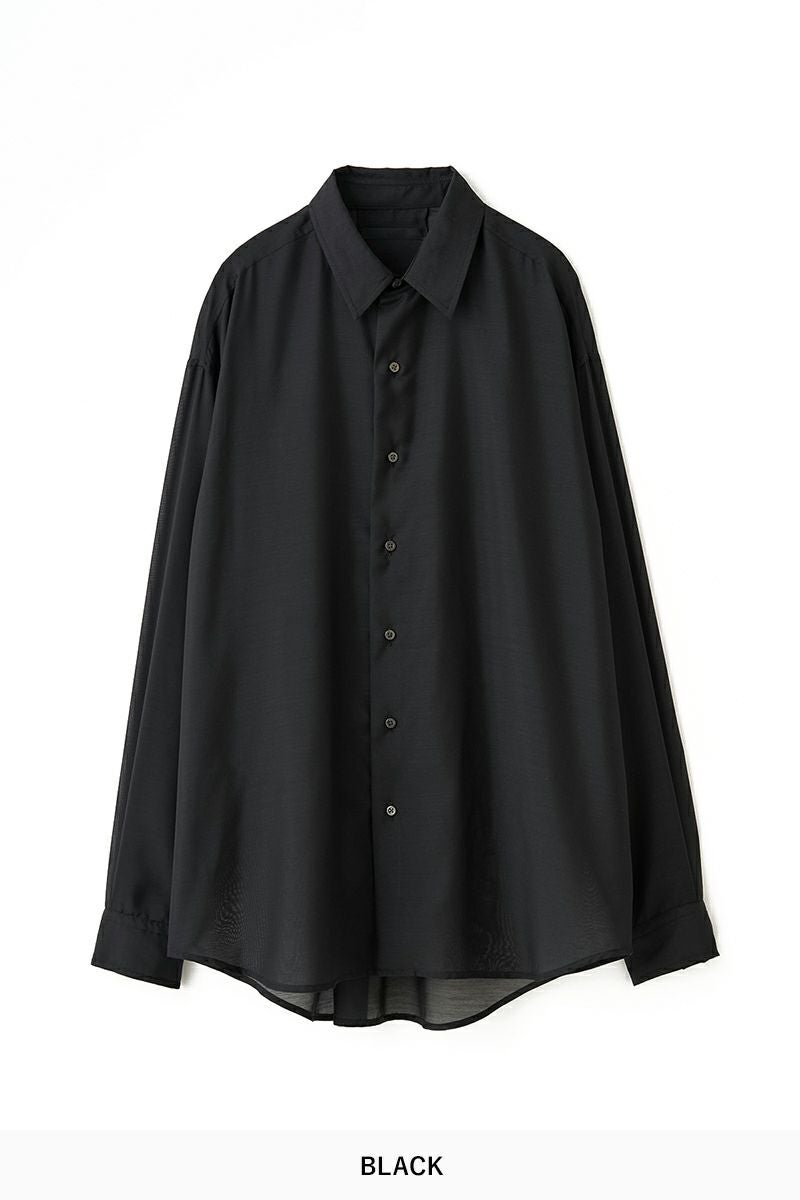 JUHA(ユハ) SHEER LIGHT SHIRT シアーライトシャツ 10230703-4