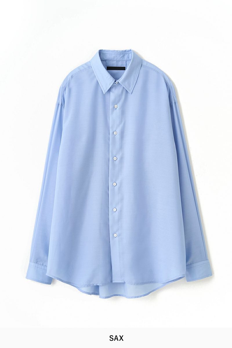 JUHA(ユハ) SHEER LIGHT SHIRT シアーライトシャツ 10230703-4