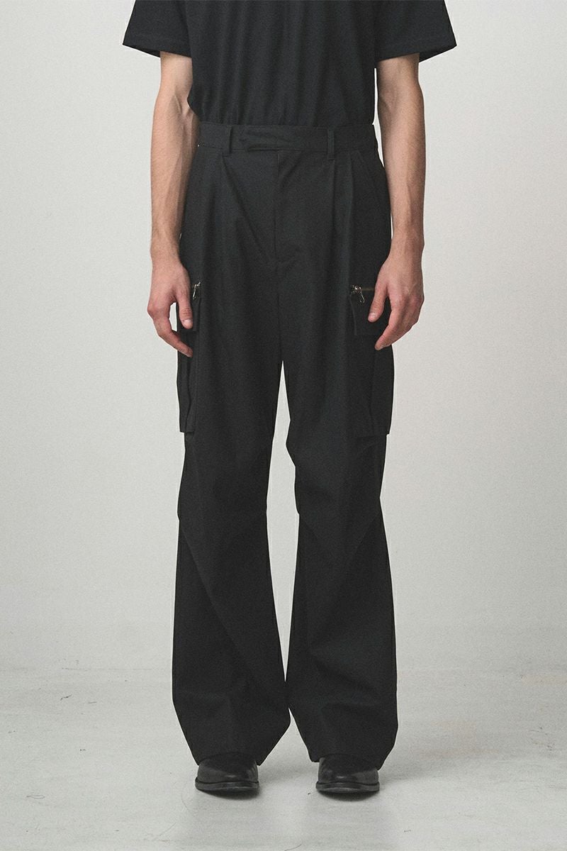 JUHA(ユハ) HIGHTWISTED CARGO PANTS ハイツイストカーゴパンツ 10230805