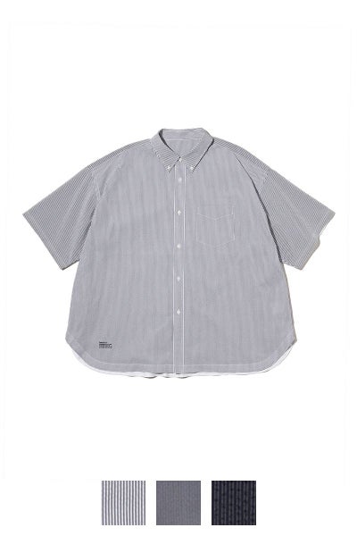 FreshService(フレッシュサービス) SEERSUCKER S/S B.D SHIRT シアーサッカー半袖ボタンダウンシャツ FSP261-50228
