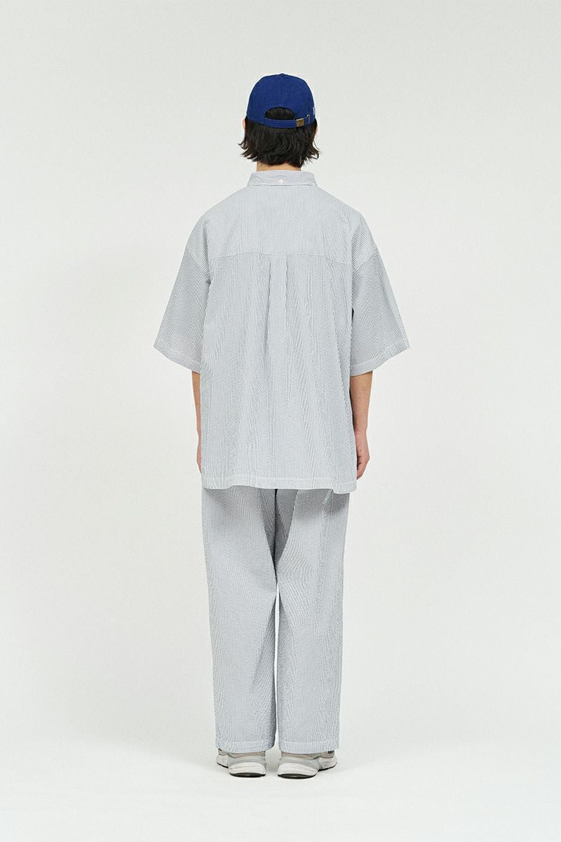 FreshService(フレッシュサービス) SEERSUCKER S/S B.D SHIRT シアーサッカー半袖ボタンダウンシャツ FSP261-50228