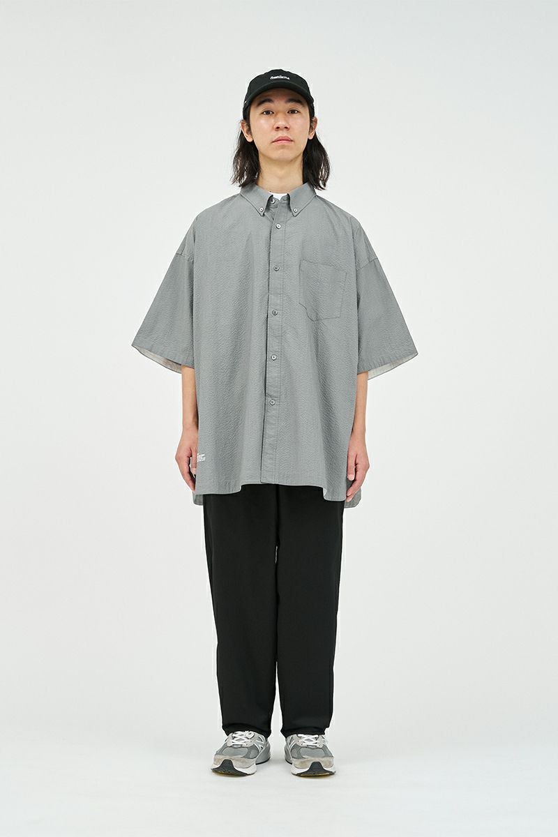 FreshService(フレッシュサービス) SEERSUCKER S/S B.D SHIRT シアーサッカー半袖ボタンダウンシャツ FSP261-50228