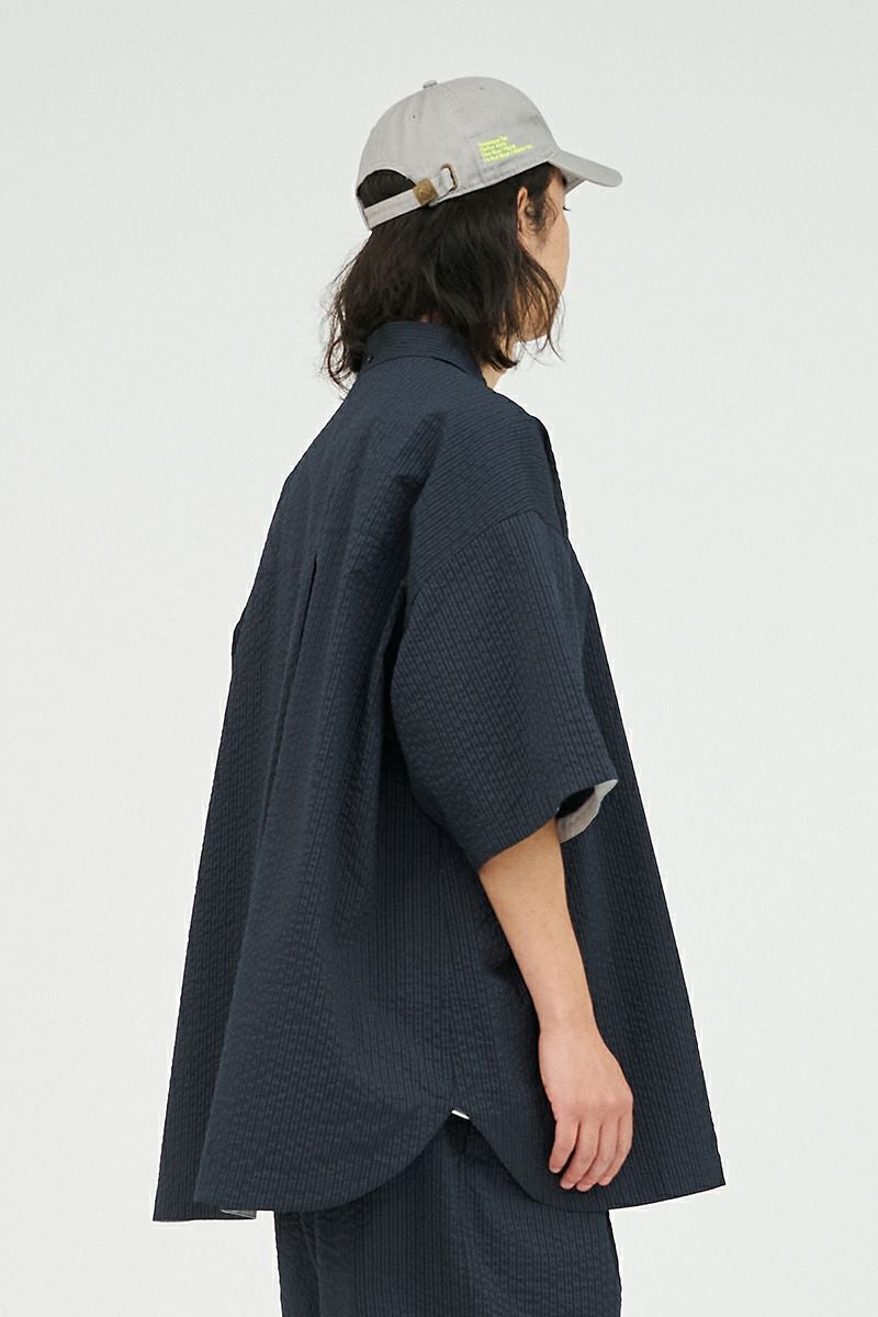 FreshService(フレッシュサービス) SEERSUCKER S/S B.D SHIRT シアーサッカー半袖ボタンダウンシャツ FSP261-50228