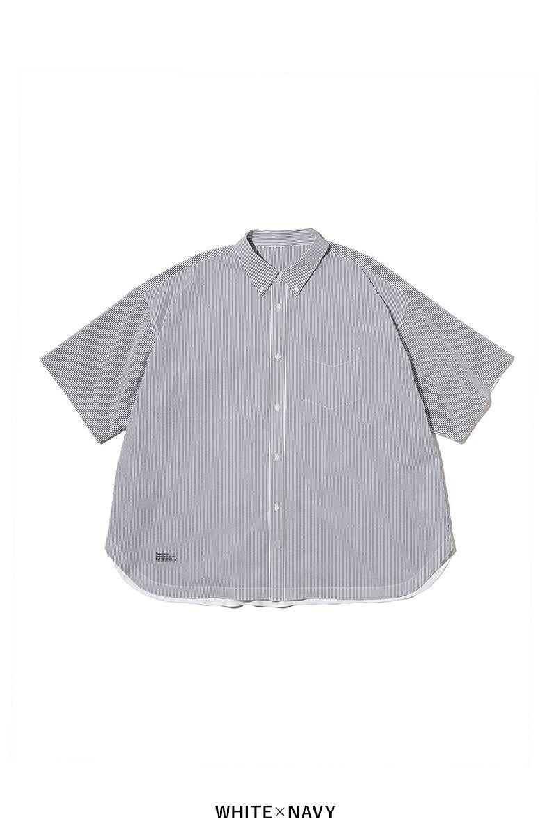 FreshService(フレッシュサービス) SEERSUCKER S/S B.D SHIRT シアーサッカー半袖ボタンダウンシャツ FSP261-50228