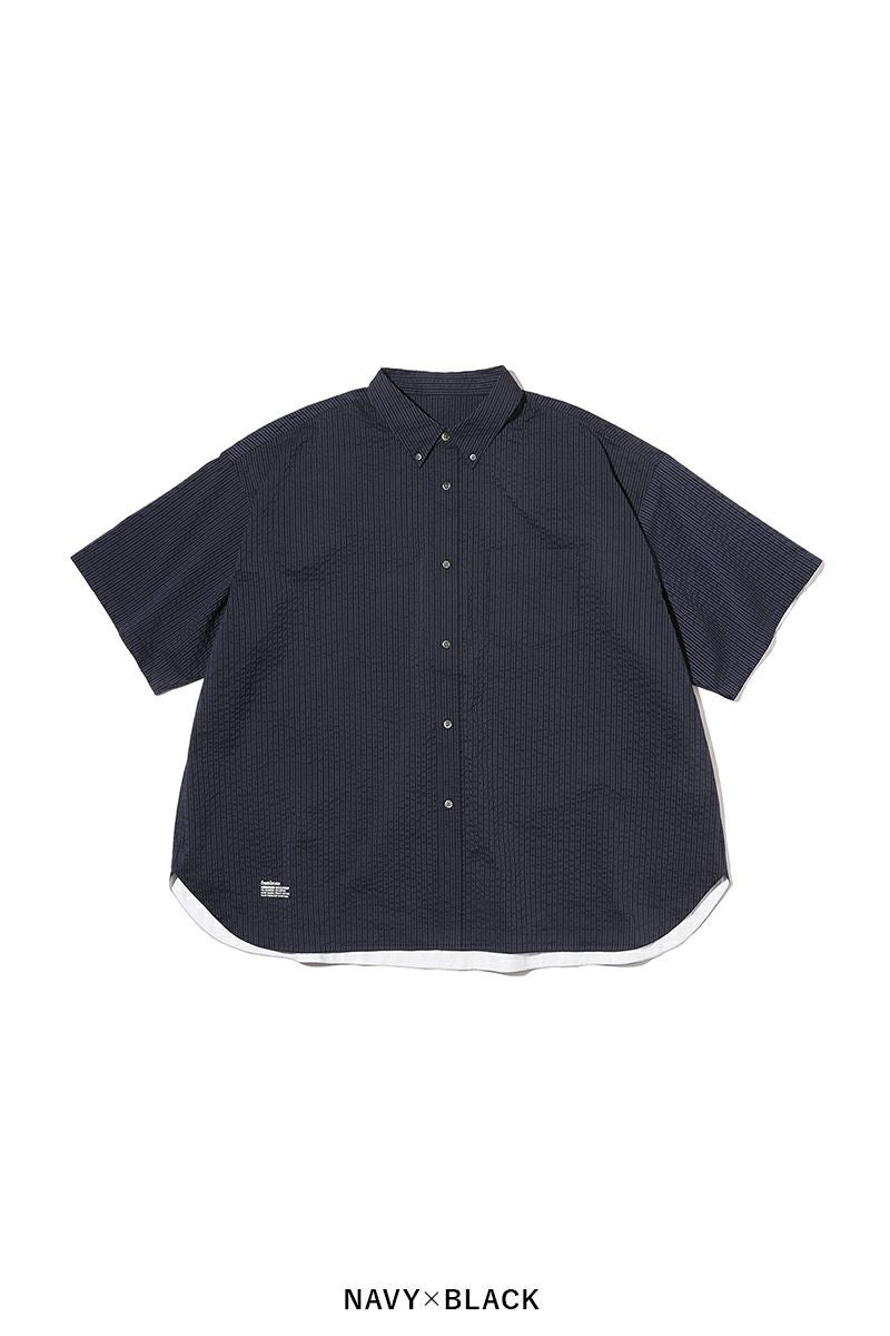 FreshService(フレッシュサービス) SEERSUCKER S/S B.D SHIRT シアーサッカー半袖ボタンダウンシャツ FSP261-50228