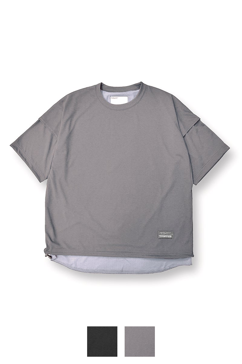 Poliquant(ポリクアント) THE LINKED SS LAYER PULLOVER リンクド半袖レイヤードプルオーバー 2601003