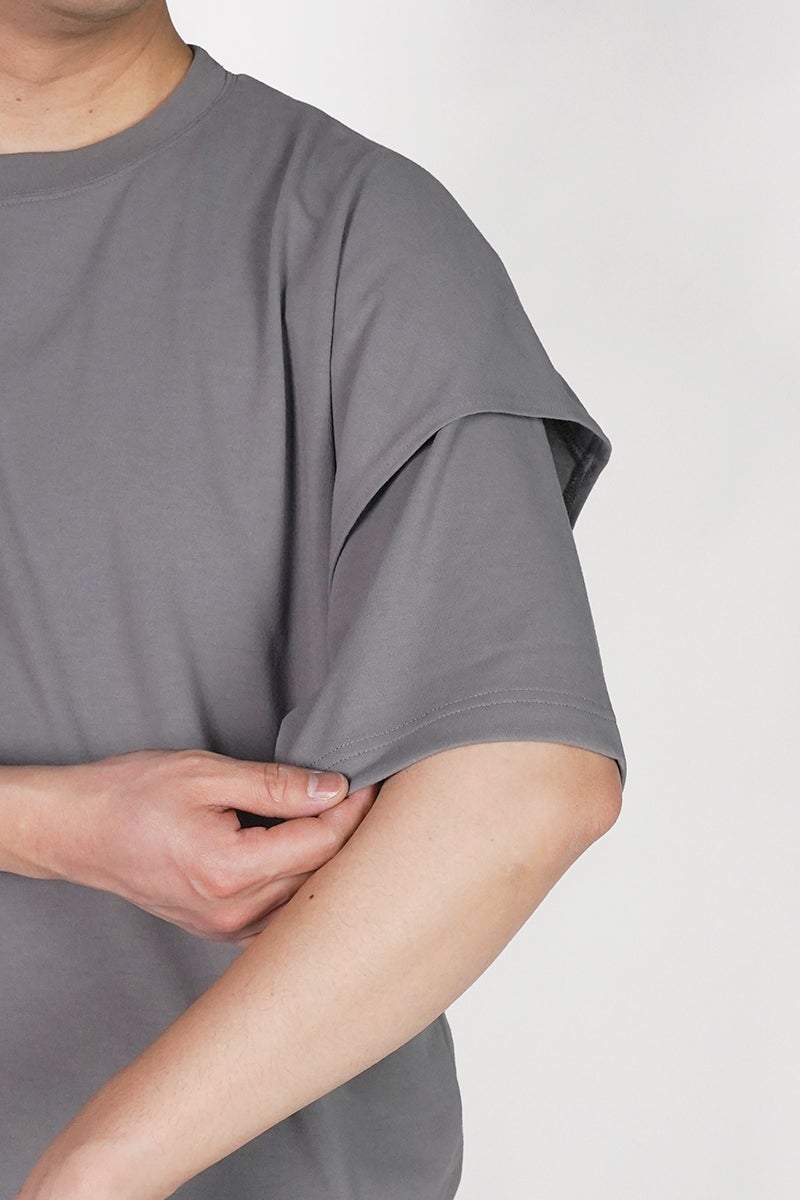 Poliquant(ポリクアント) THE LINKED SS LAYER PULLOVER リンクド半袖レイヤードプルオーバー 2601003